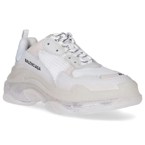 balenciaga all white shoes|all white balenciaga sneakers.